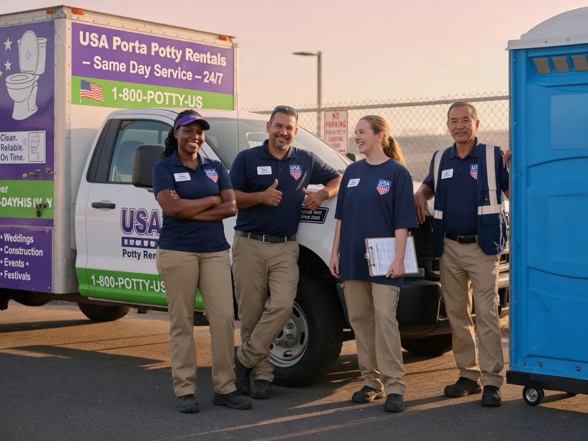 Porta Potty Rental company in Oakville, IA