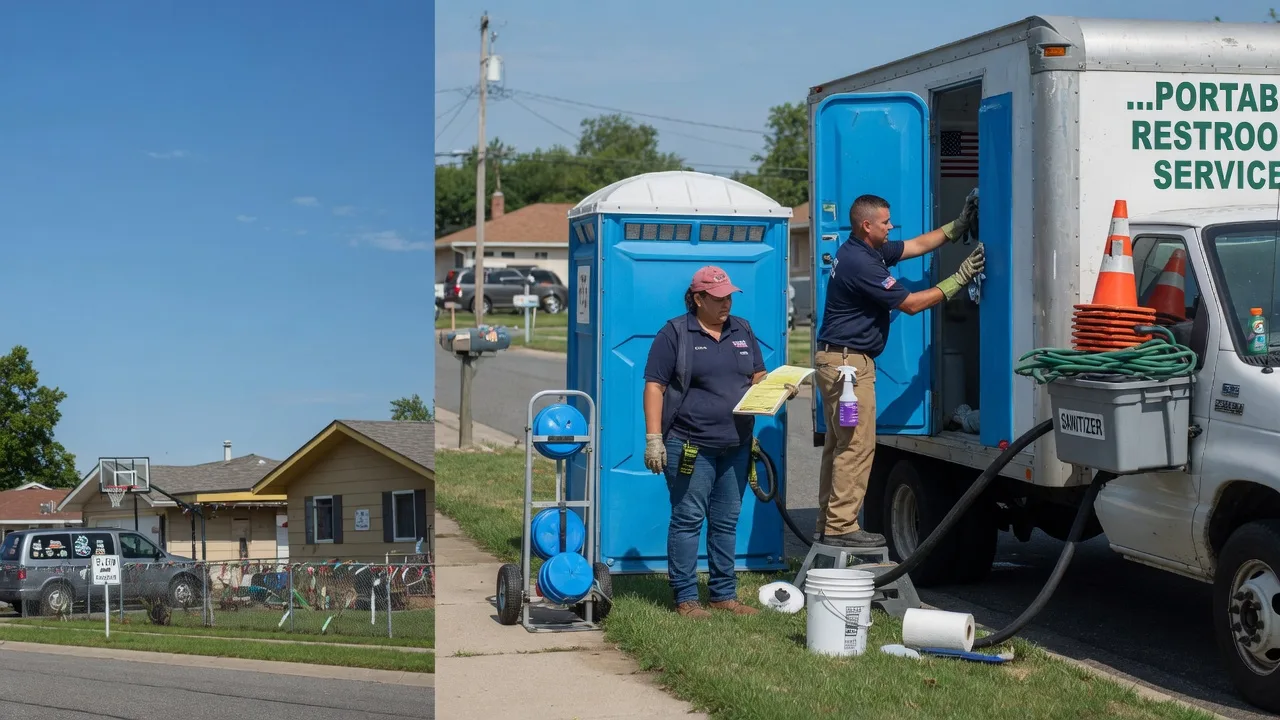 Portable Toilet Rental in Oakville, IA near me